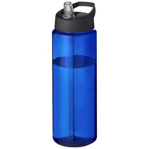 Bouteille promotionnelle de sport 850ml H2O Active® Bleu / Noir